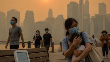 President Trump Blames Canada as Wildfire Smoke Chokes U.S. Cities