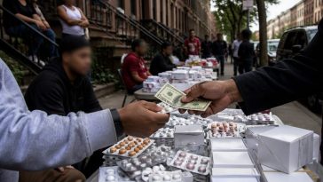 Open-Air Pill Bazaar in Washington Heights Blames Mamdani, Bragg