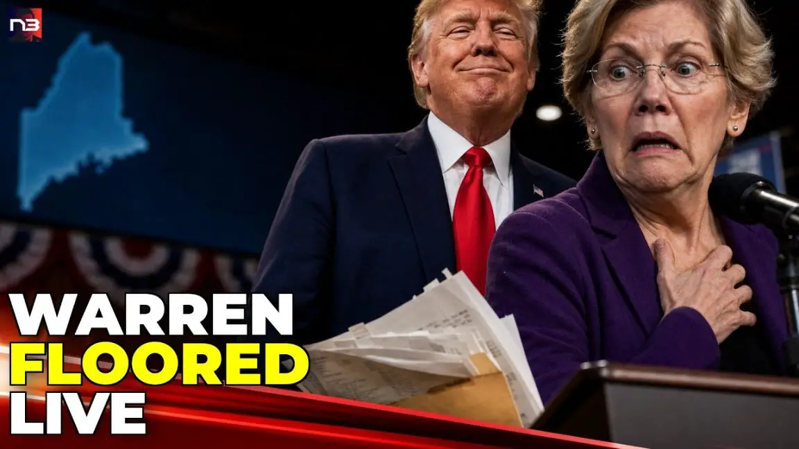 Elizabeth Warren Got Cornered After CNBC Revived That Maine Line, and it spiraled fast