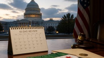 Trump Moves to Delist Syria, Congress Given 45 Days to Block It