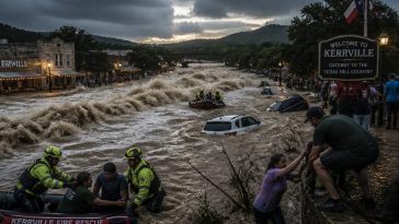 NWS Warns Deadly Flood Wave on Guadalupe River: Move to Higher Ground