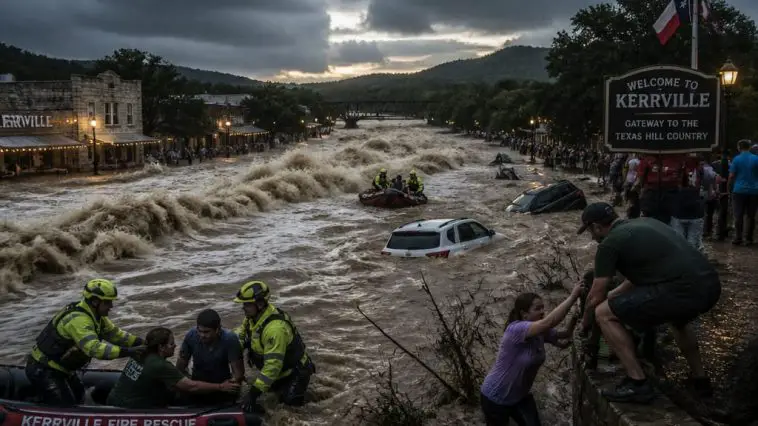 NWS Warns Deadly Flood Wave on Guadalupe River: Move to Higher Ground