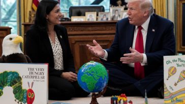 Trump Turns Usha Vance’s Storytime into Oval Office Civics Lesson