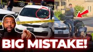 Migrant TRIES RUNNING OVER The WRONG Cop!?