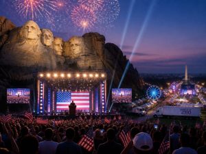 President Donald Trump’s Mount Rushmore Exposes Freedom 250 Split