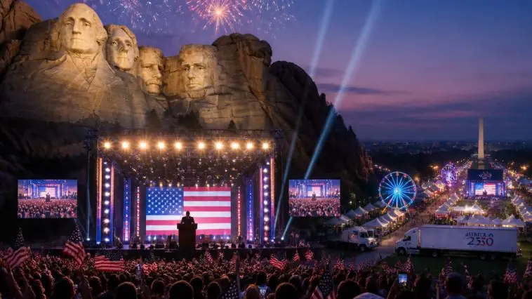 President Donald Trump’s Mount Rushmore Exposes Freedom 250 Split
