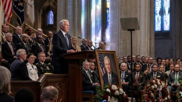 Trump Turns Lindsey Graham’s Funeral Into Foreign-Policy Challenge
