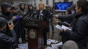 Maine Secretary of State Shenna Bellows Muddy on Gaza Aid Claim