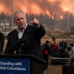 Prime Minister Mark Carney Blames U.S. as Canadian Communities Burn