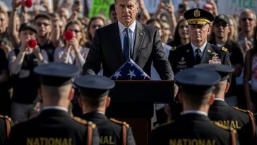 Secretary of War Pete Hegseth Slams Protesters Drowning Out Silence