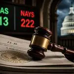 House Passes Clean CR to Dec 4, Thune Faces Shutdown Test