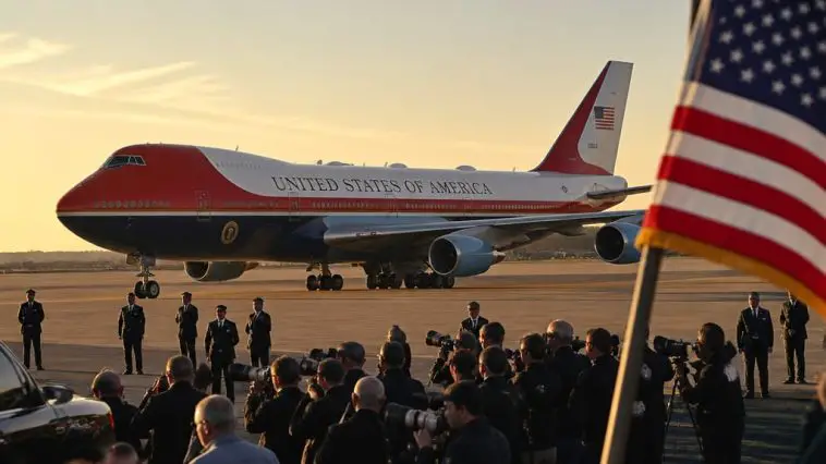 President Trump Flies Qatari‑Donated 747‑8, a Taxpayer Win