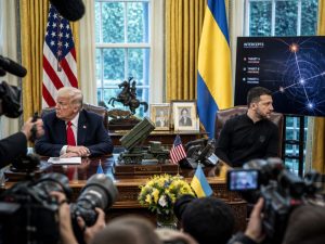 Trump Meets President Zelenskyy — Patriots and Air Defense at Stake