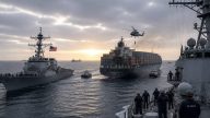 CENTCOM: Strait of Hormuz Open After Trump Orders Strikes
