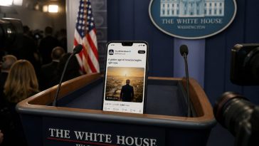 Trump Praises Leavitt as AI Tag Fuels Exit Suspicion