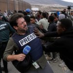 Video Shows Nick Shirley Pushed Amid Ceuta Migrant Chaos