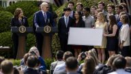Trump Uses Rose Garden to Expand Foster Scholarships with $2M Gift