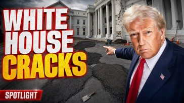 OMG! Trump Points At Cracked 1792 White House Stone, And When He First Caught It Stings