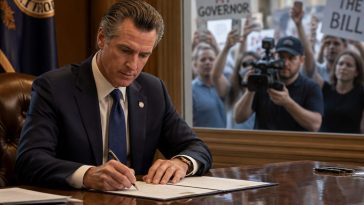 Governor Gavin Newsom Signs AB 2624 Critics Say It Shields Officials