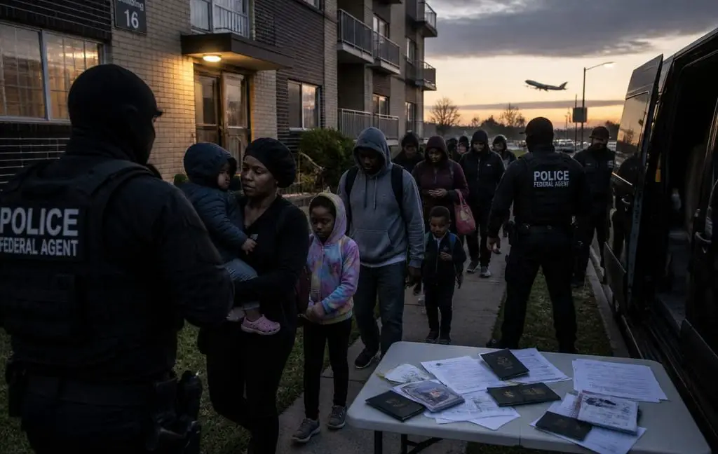 ICE Sweeps Ohio: Roughly 300 Haitians Arrested After TPS End
