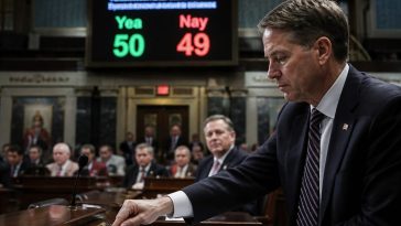 Cassidy Breaks Tie to Confirm AG Blanche, Calls Vote a Gray Area