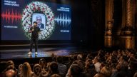 Hasan Piker Leads AI Funeral Song Mocking Charlie Kirk at Tour Stop