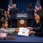 President Donald Trump Launches Foster Accounts; Governors, Opt In