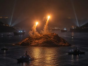 U.S. Hits Larak Launchers to Thwart IRGC Mine Plan