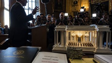 Krasner Says He'll Blow Up Trump White House Ballroom and Keep Souvenir