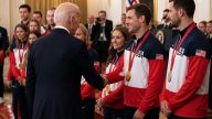President Donald Trump Hosts Team USA, Puts Politics on Ice
