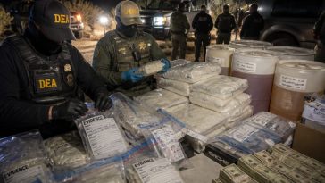 Port of LA Busts Desert Cartel Meth Lab, 1,378 lbs Seized