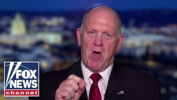 Tom Homan: This is a STONE-COLD LIE!
