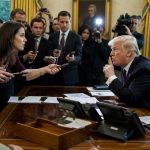 Trump Shushes CNN's Kristen Holmes as White House Goes After Her Children