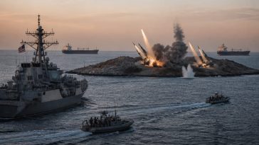 U.S. Strikes Iranian Rocket Launchers to Stop Hormuz Mine Plot