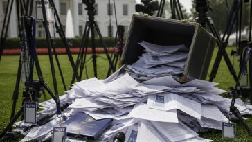 Trump drops mountain of receipts after CNN MS NOW Politico suit