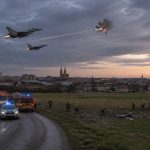 NATO Typhoons Shoot Down Explosive Drone Hovering Over Vilnius