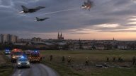 NATO Typhoons Shoot Down Explosive Drone Hovering Over Vilnius