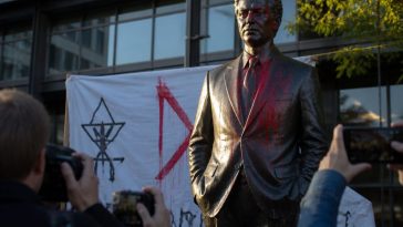 Charlie Kirk Statue Vandalism Goes Viral, Police Haven’t Confirmed
