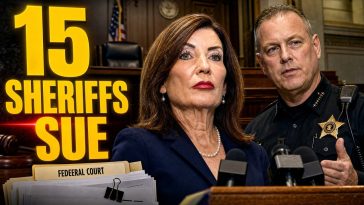 Confirmed: 15 Sheriffs Hauled Hochul Into Federal Court, And Refusing Her Law Costs Them