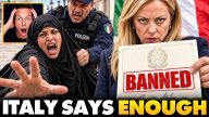 Italy Just BANNED Muslim Burqa Across ENTIRE Country as European Residents REVOLT Against Invasion 🔥