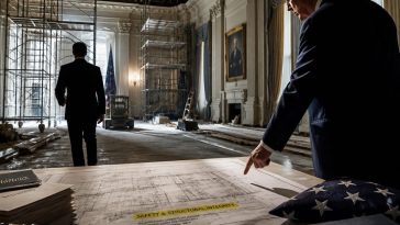 President Donald Trump I Am the Code Line Fuels Ballroom Clash