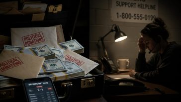 Sports Betting PAC Dumps $72M into States as Addiction Surges