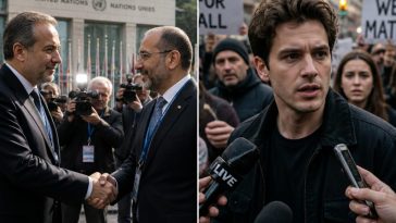 Miliband Iran Handshake and Adam Brody Genocide Claim Backlash