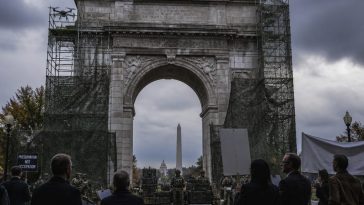 Trump to Convert D.C. Triumphal Arch Into Military Drone Hub