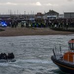 Gosport Residents Block Migrant Dinghy, Boat Forced to Dover