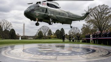 Trump Flies From Donor-Funded Granite Helipad While Critics Fume