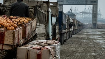 Tehran's Land-Trade Workaround Fails as Food Spoils and Ports Go Quiet