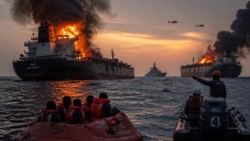 US Strikes Sink Five IRGC Shadow Fleet Tankers, CENTCOM Says