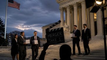 Supreme Court Asked to Stop Lawsuit Tax Blocking Studio Merger