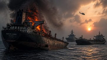 US Disables Three IRGC Oil Tankers to Choke Tehran’s Cash